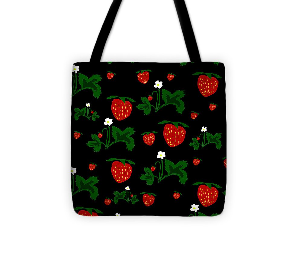 Strawberries Pattern - Tote Bag