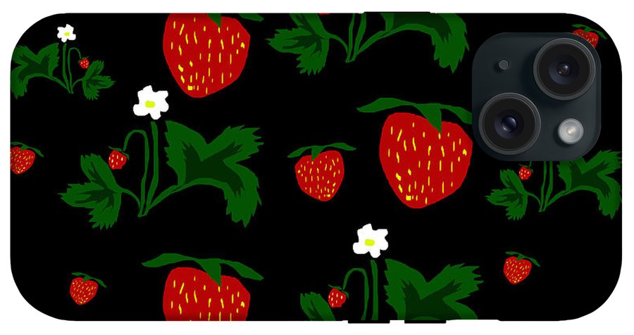 Strawberries Pattern - Phone Case