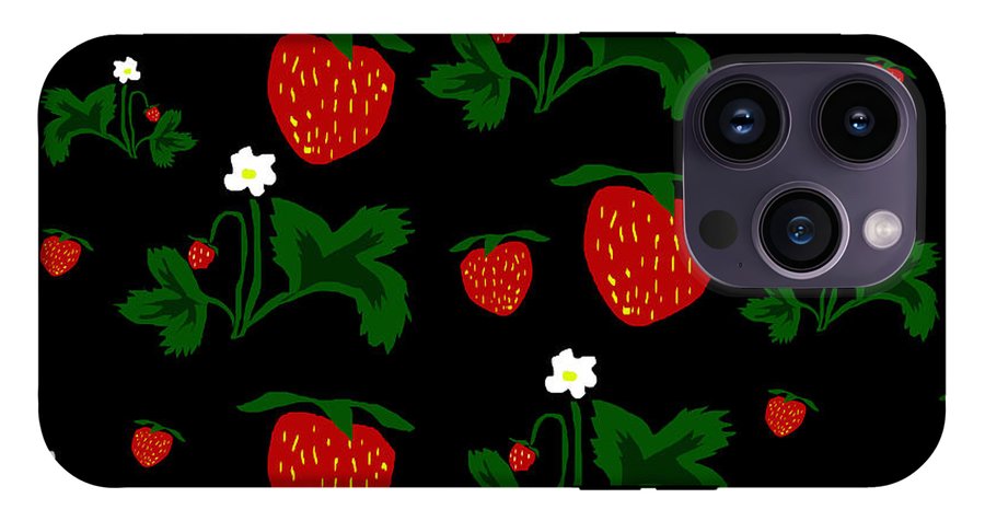 Strawberries Pattern - Phone Case