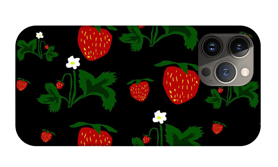 Strawberries Pattern - Phone Case