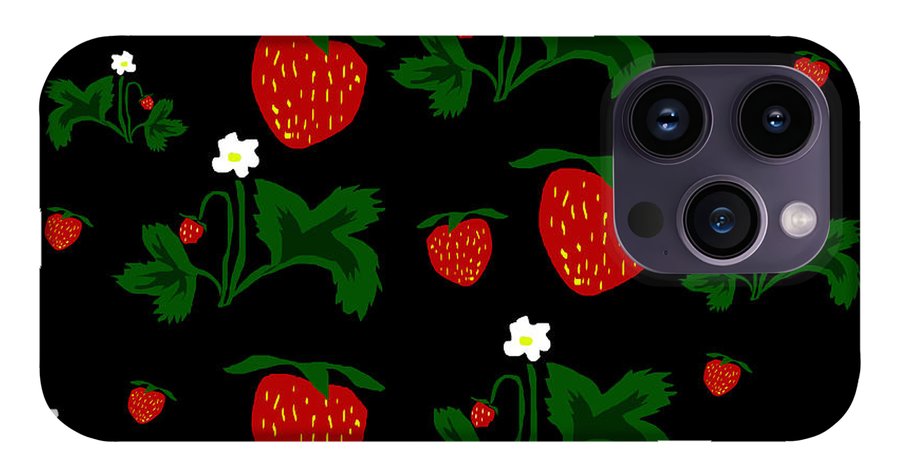 Strawberries Pattern - Phone Case