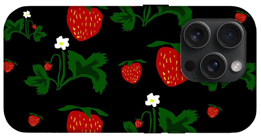 Strawberries Pattern - Phone Case