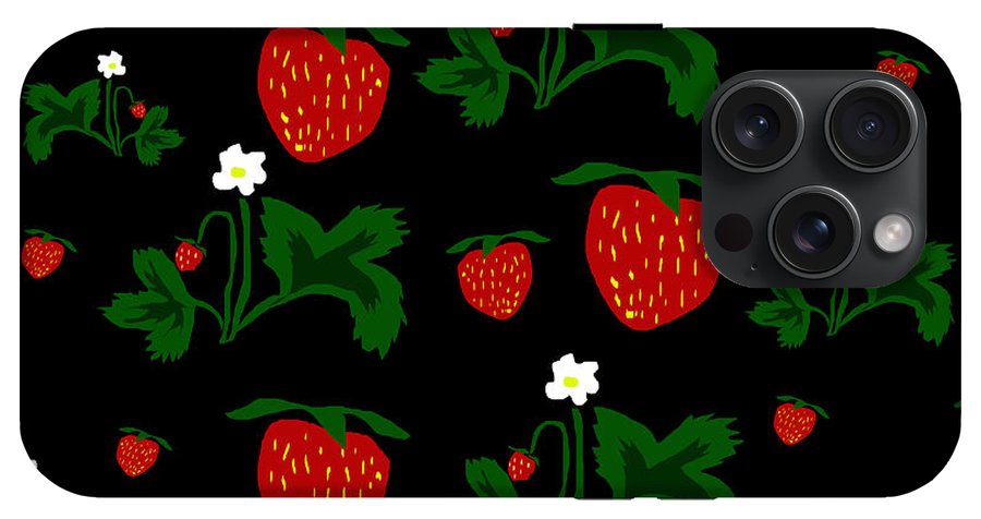 Strawberries Pattern - Phone Case