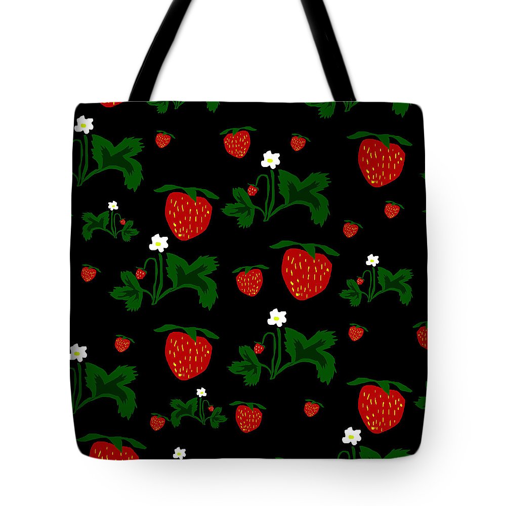 Strawberries Pattern - Tote Bag