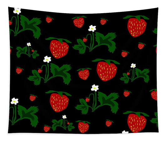 Strawberries Pattern - Tapestry