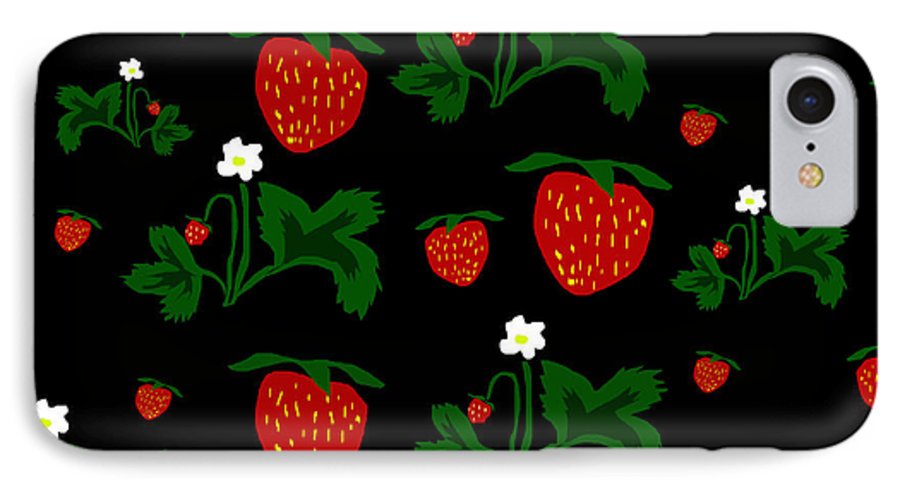 Strawberries Pattern - Phone Case