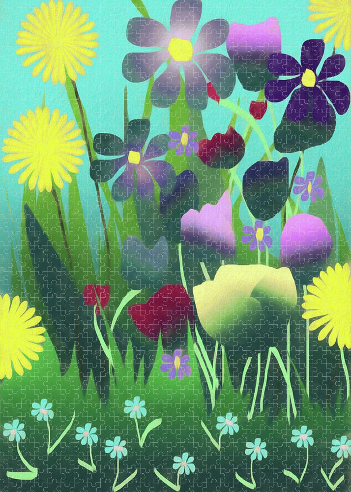 Summer Flower Garden - Puzzle