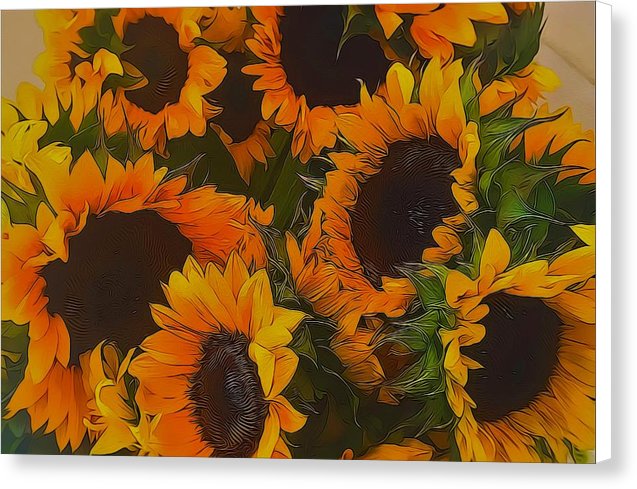 Sunflowers - Canvas Print