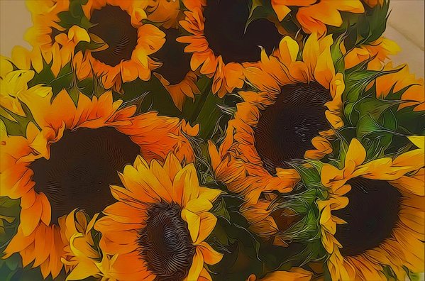 Sunflowers - Art Print