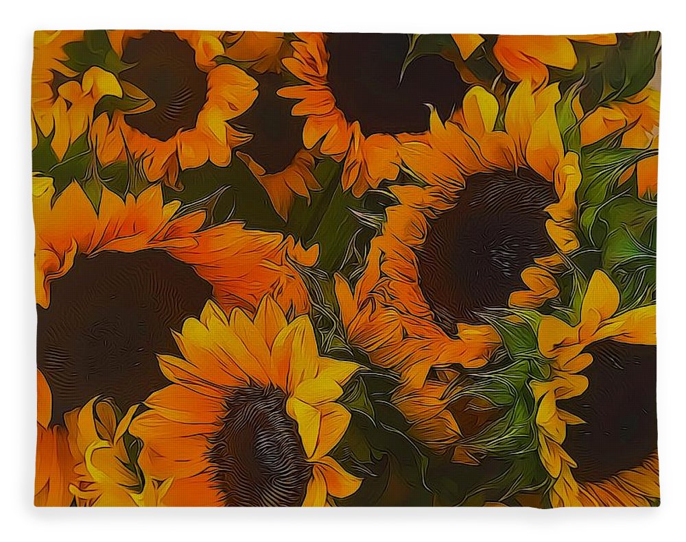 Sunflowers - Blanket