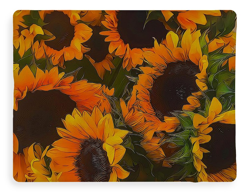 Sunflowers - Blanket