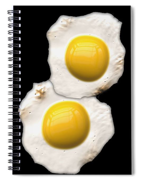 Sunny Side Up Eggs - Spiral Notebook