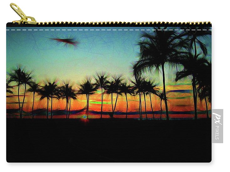 Sunset From The Car - Carry-All Pouch