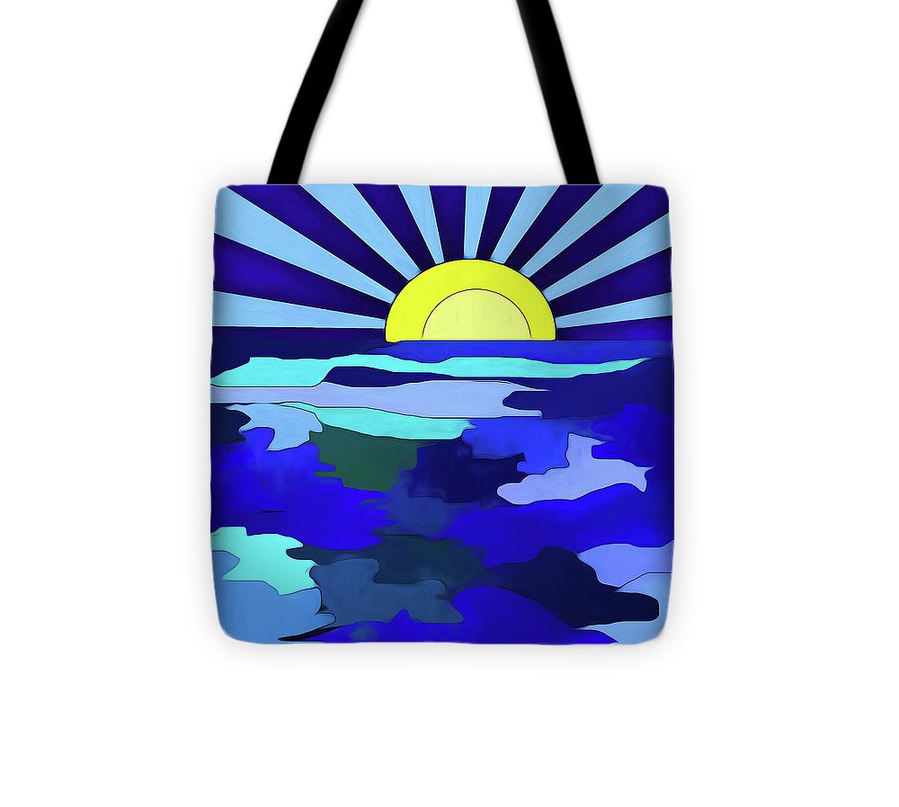 Sunset on The Lake - Tote Bag