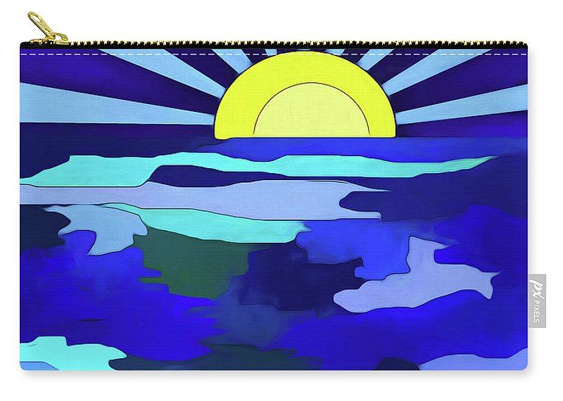 Sunset on The Lake - Carry-All Pouch