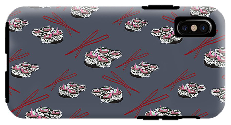 Sushi Pattern - Phone Case