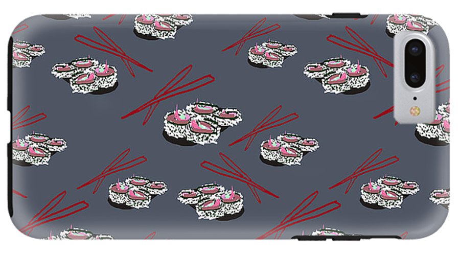 Sushi Pattern - Phone Case