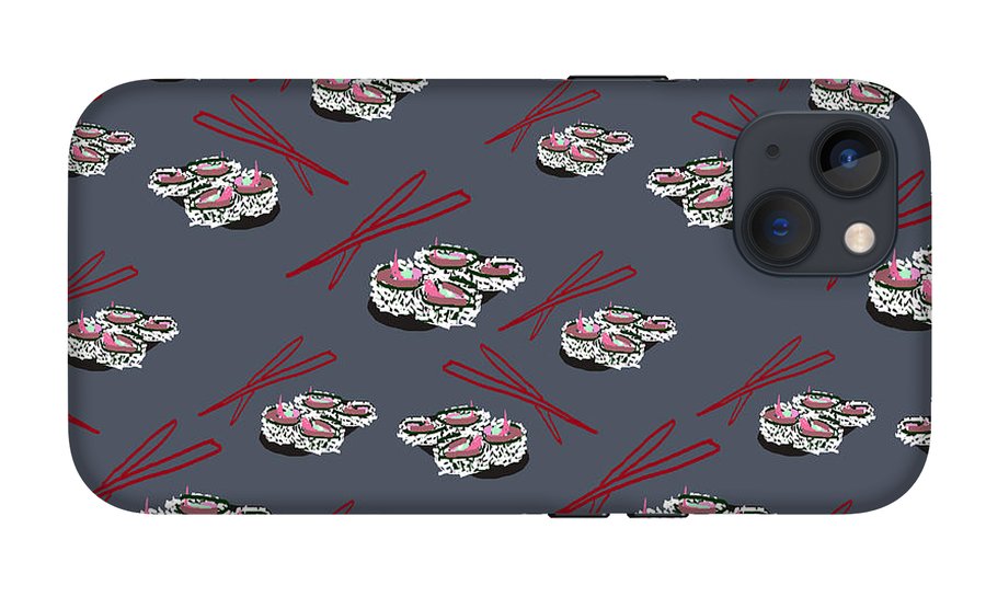 Sushi Pattern - Phone Case