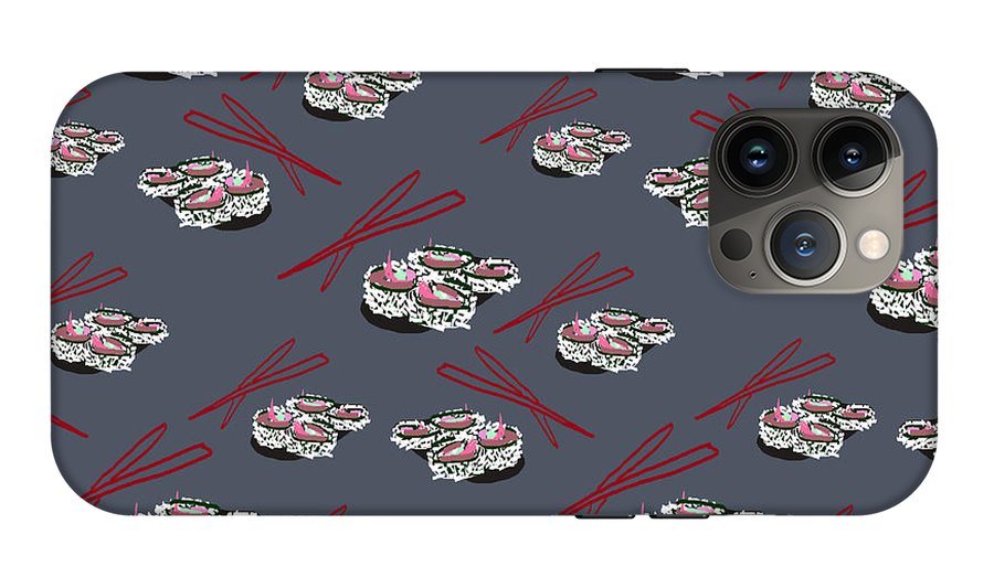 Sushi Pattern - Phone Case