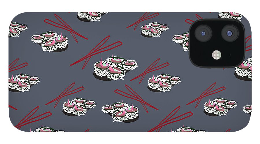 Sushi Pattern - Phone Case