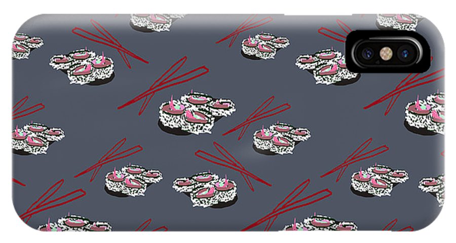 Sushi Pattern - Phone Case