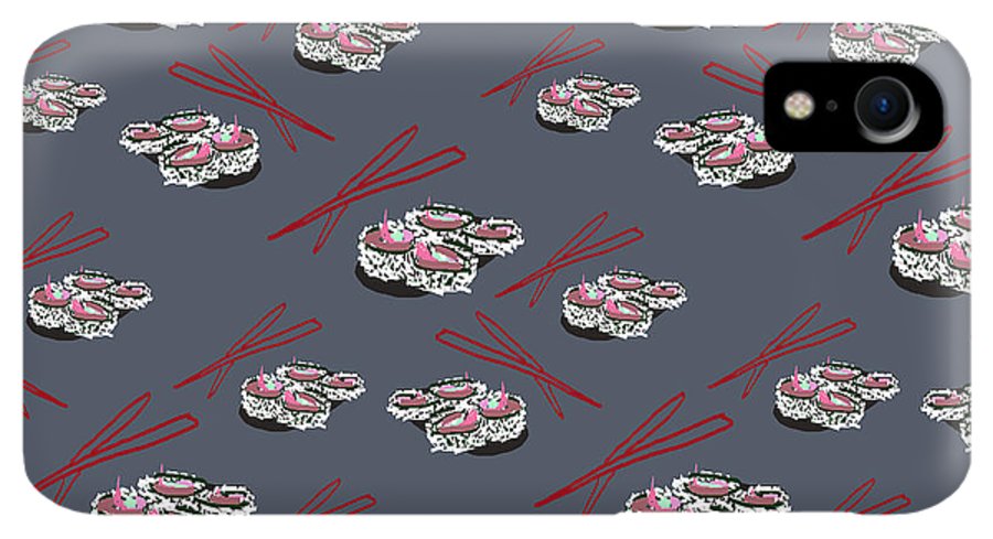 Sushi Pattern - Phone Case