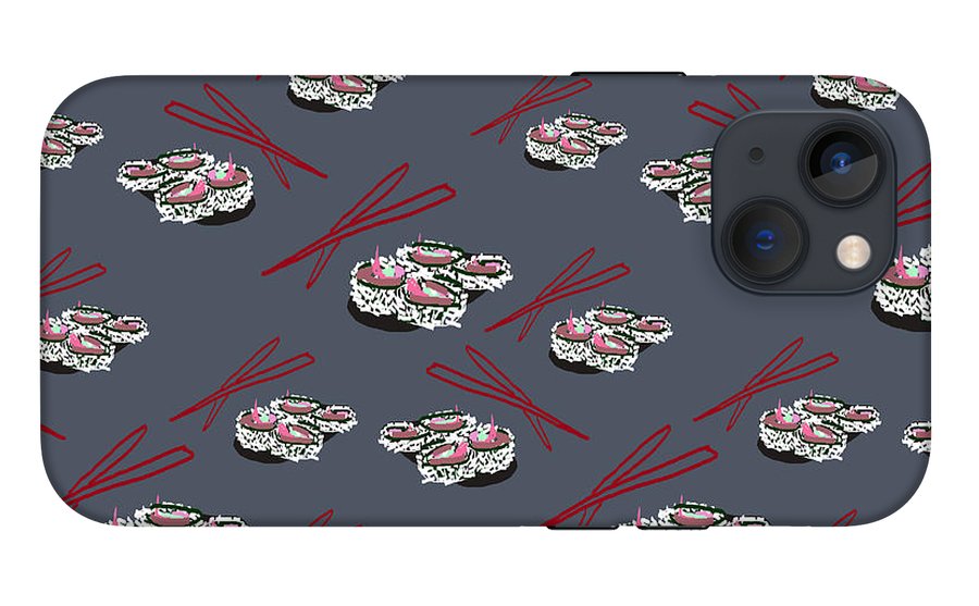 Sushi Pattern - Phone Case