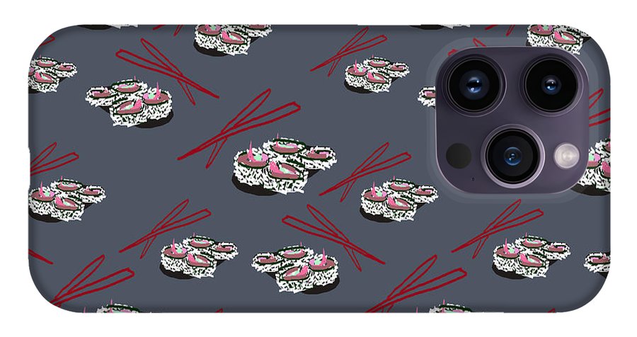 Sushi Pattern - Phone Case