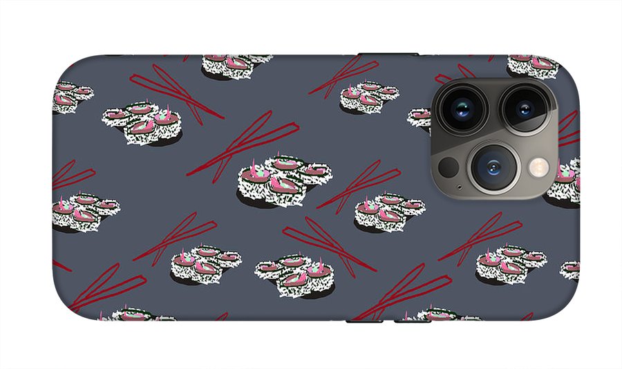 Sushi Pattern - Phone Case