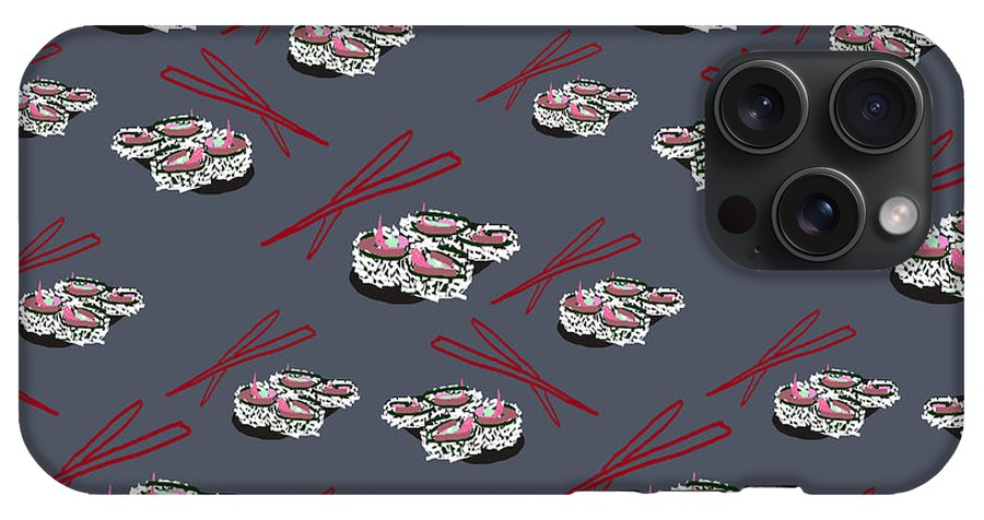 Sushi Pattern - Phone Case