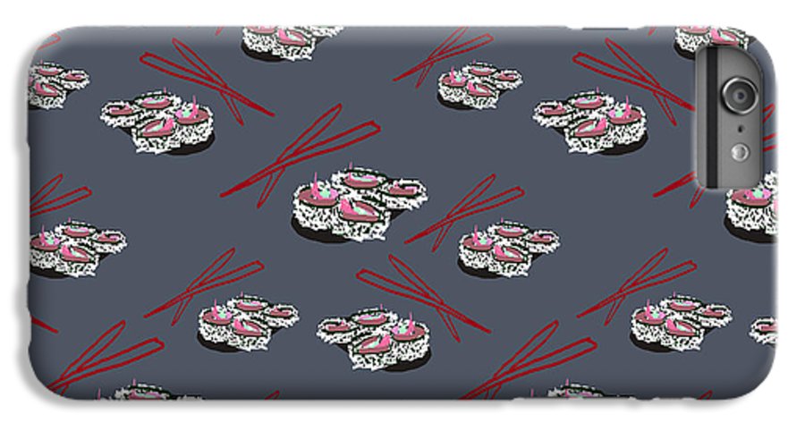 Sushi Pattern - Phone Case