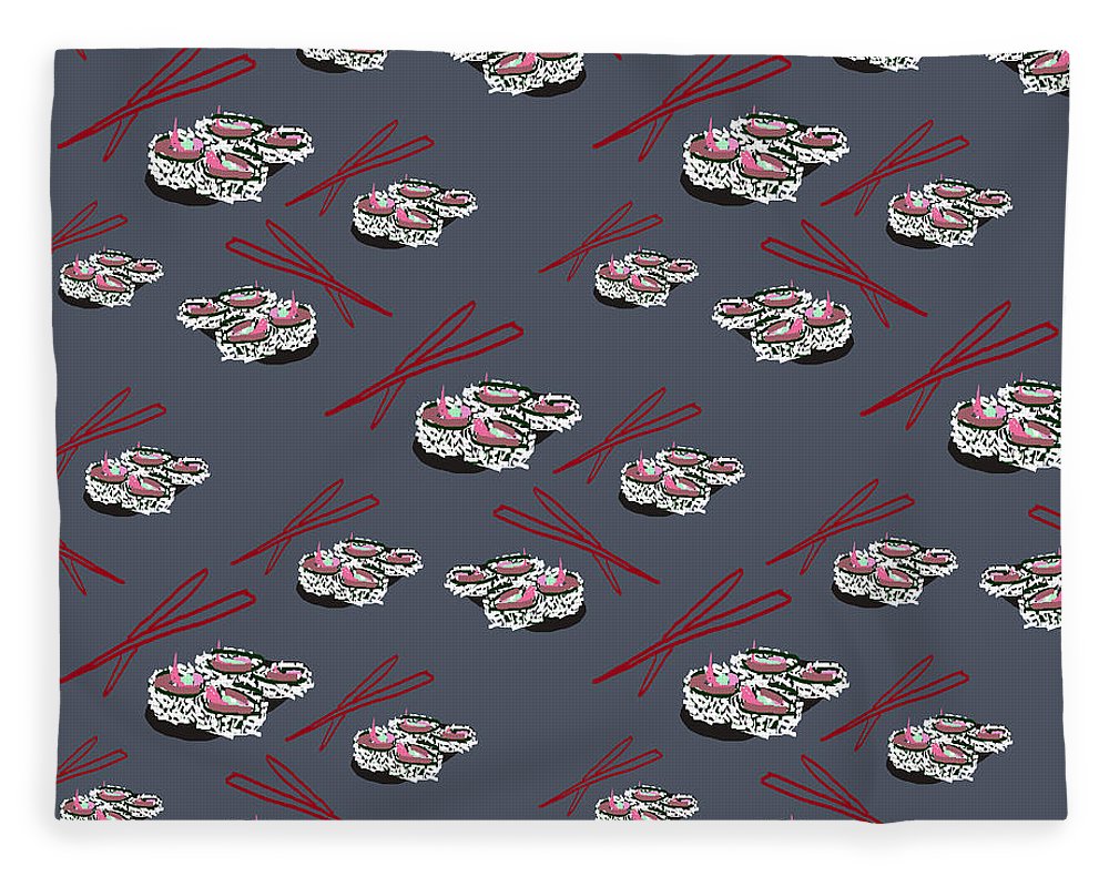 Sushi Pattern - Blanket