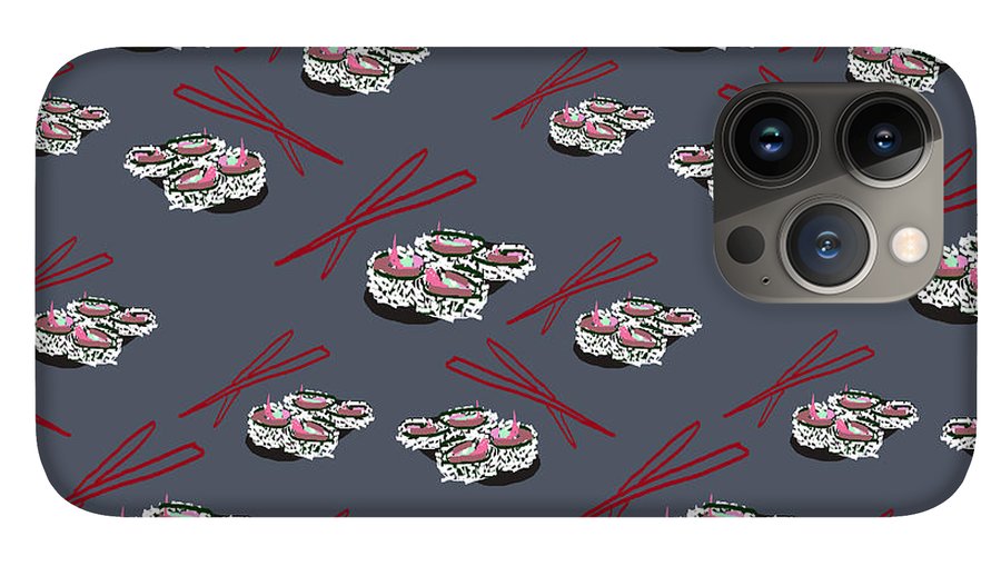 Sushi Pattern - Phone Case