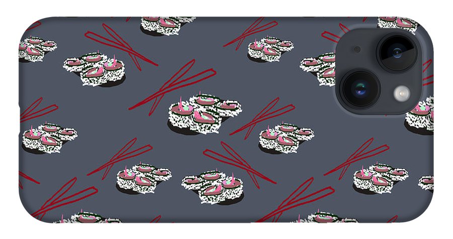 Sushi Pattern - Phone Case