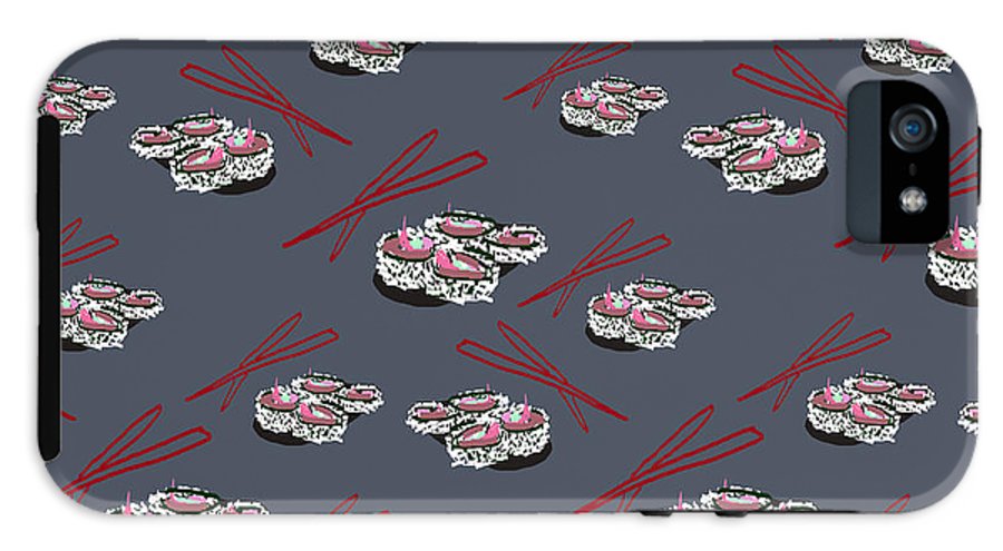 Sushi Pattern - Phone Case