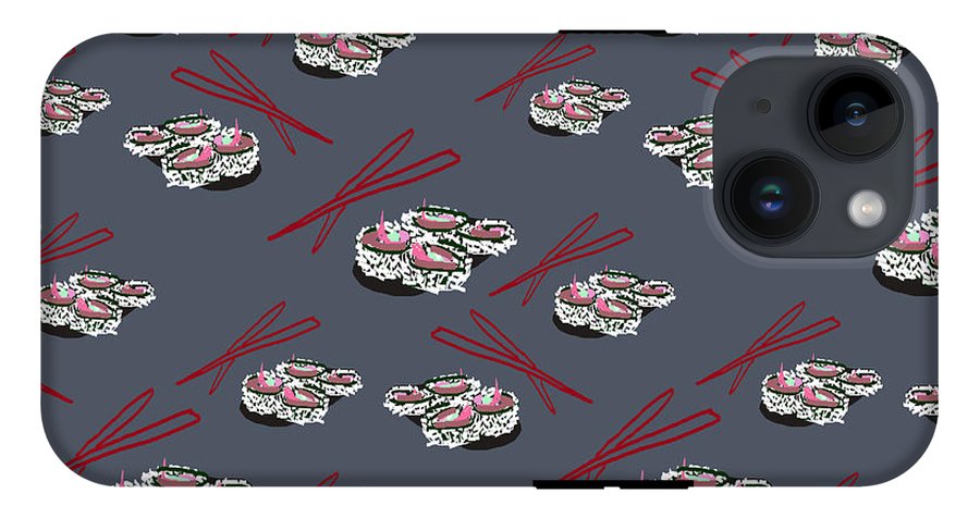 Sushi Pattern - Phone Case