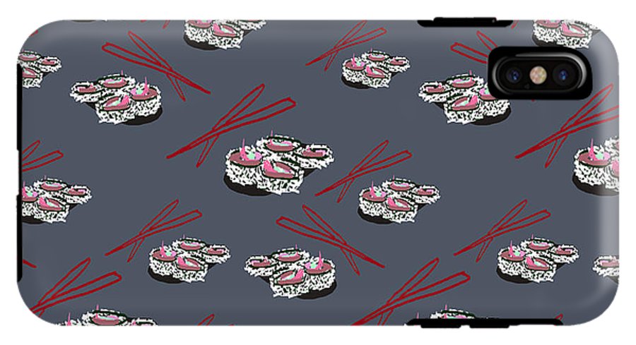 Sushi Pattern - Phone Case