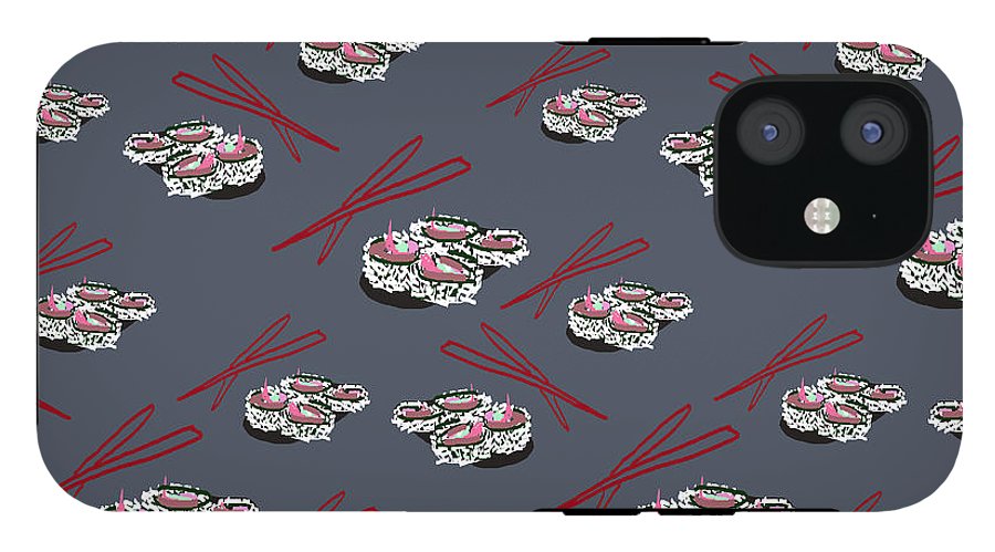 Sushi Pattern - Phone Case