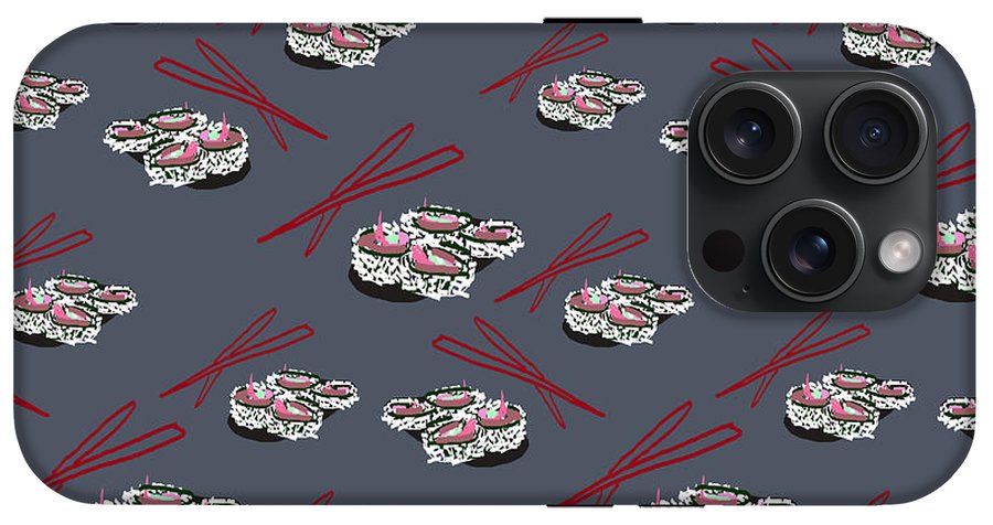 Sushi Pattern - Phone Case