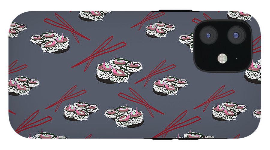 Sushi Pattern - Phone Case