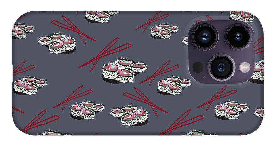 Sushi Pattern - Phone Case