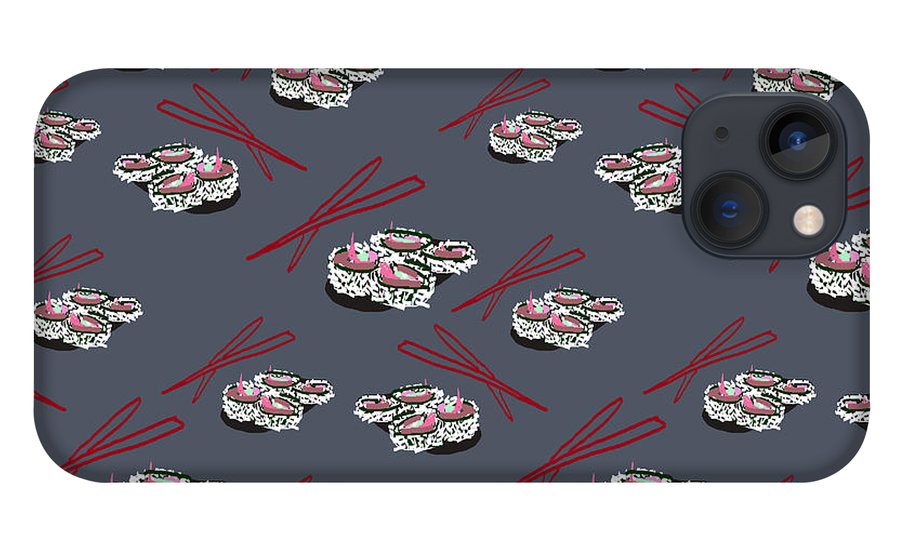 Sushi Pattern - Phone Case