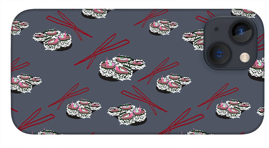 Sushi Pattern - Phone Case