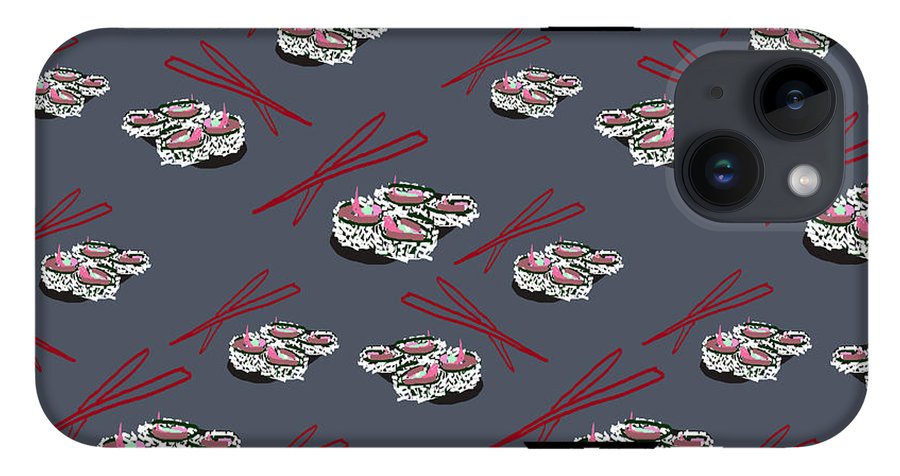 Sushi Pattern - Phone Case