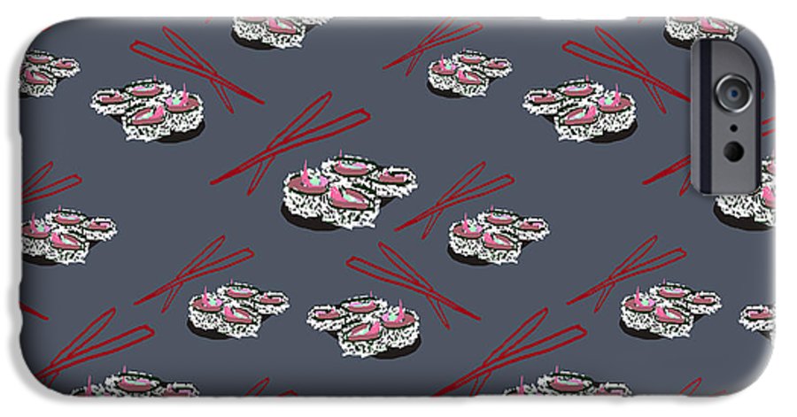 Sushi Pattern - Phone Case