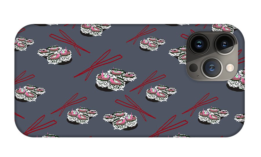 Sushi Pattern - Phone Case