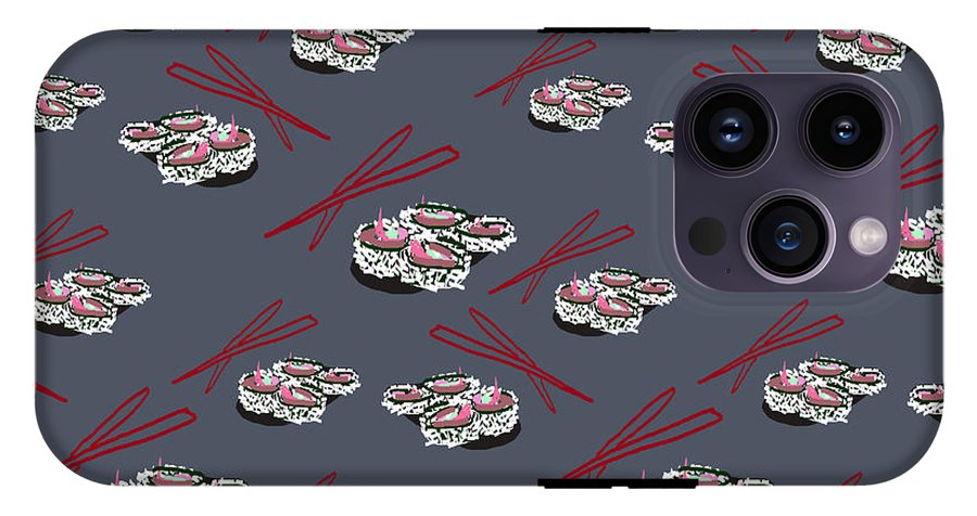 Sushi Pattern - Phone Case