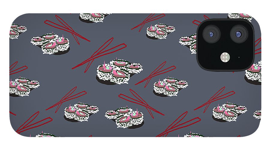 Sushi Pattern - Phone Case