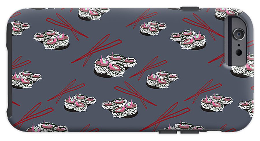 Sushi Pattern - Phone Case