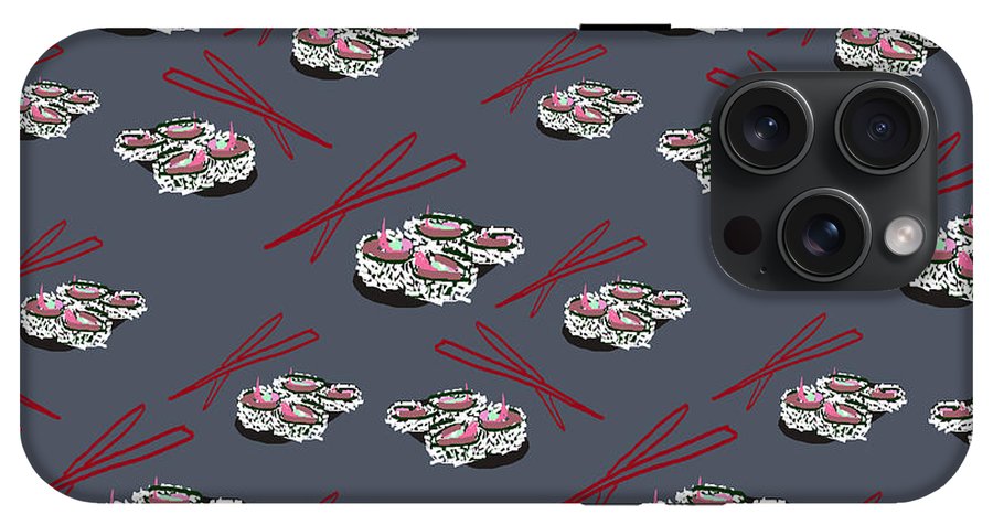 Sushi Pattern - Phone Case